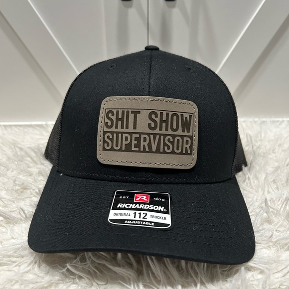 Trucker SnapBack Richardson 112 Hat. Supervisor - Picture 2 of 2